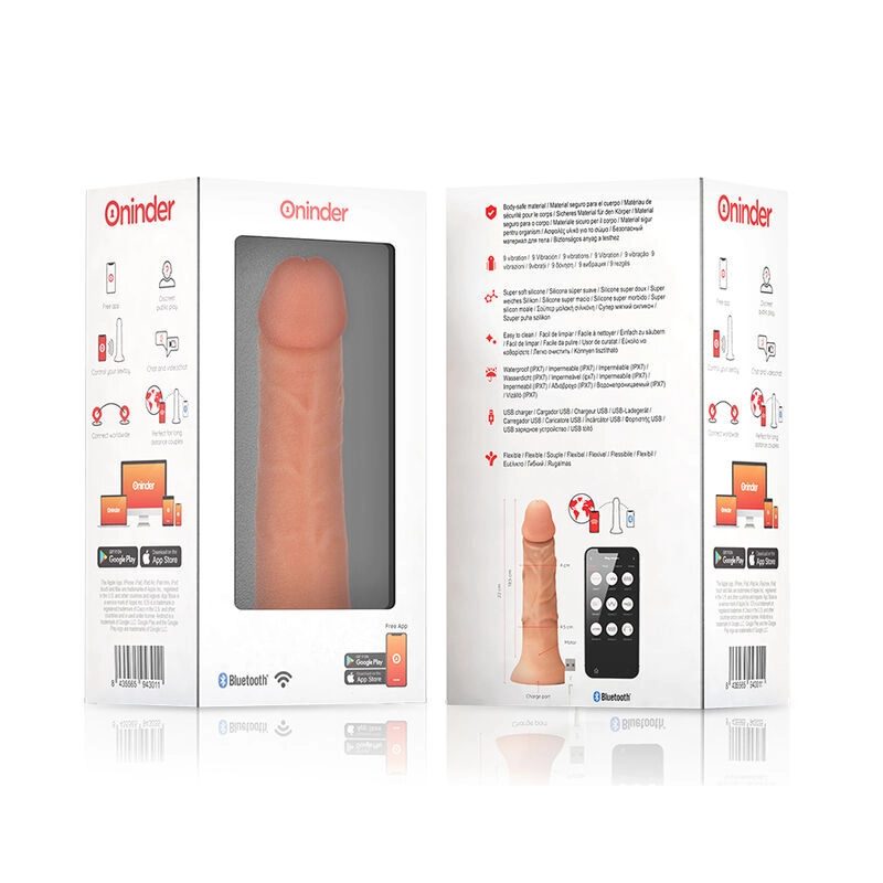 Реалистичный вибратор Oninder D-239509