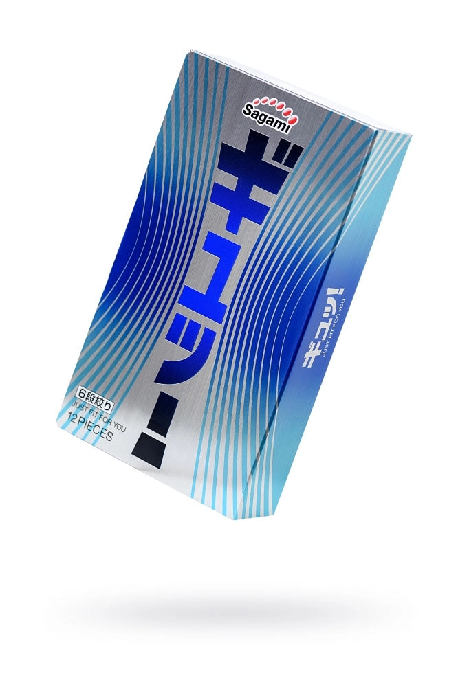 Презервативы Sagami 6 FIT V с волнообразной текстурой
