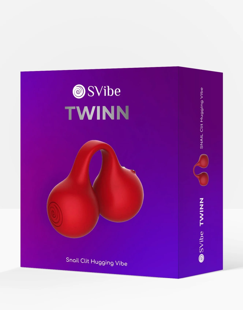 Клиторальный стимулятор с Compression Tech SVibe Twinn