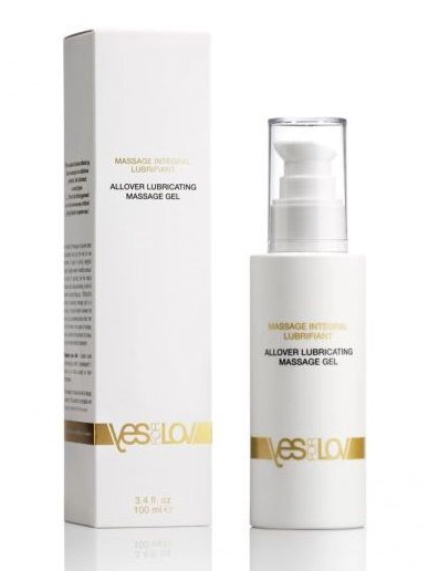 Массажный гель-смазка на силиконовой основе Allover Massage Gel