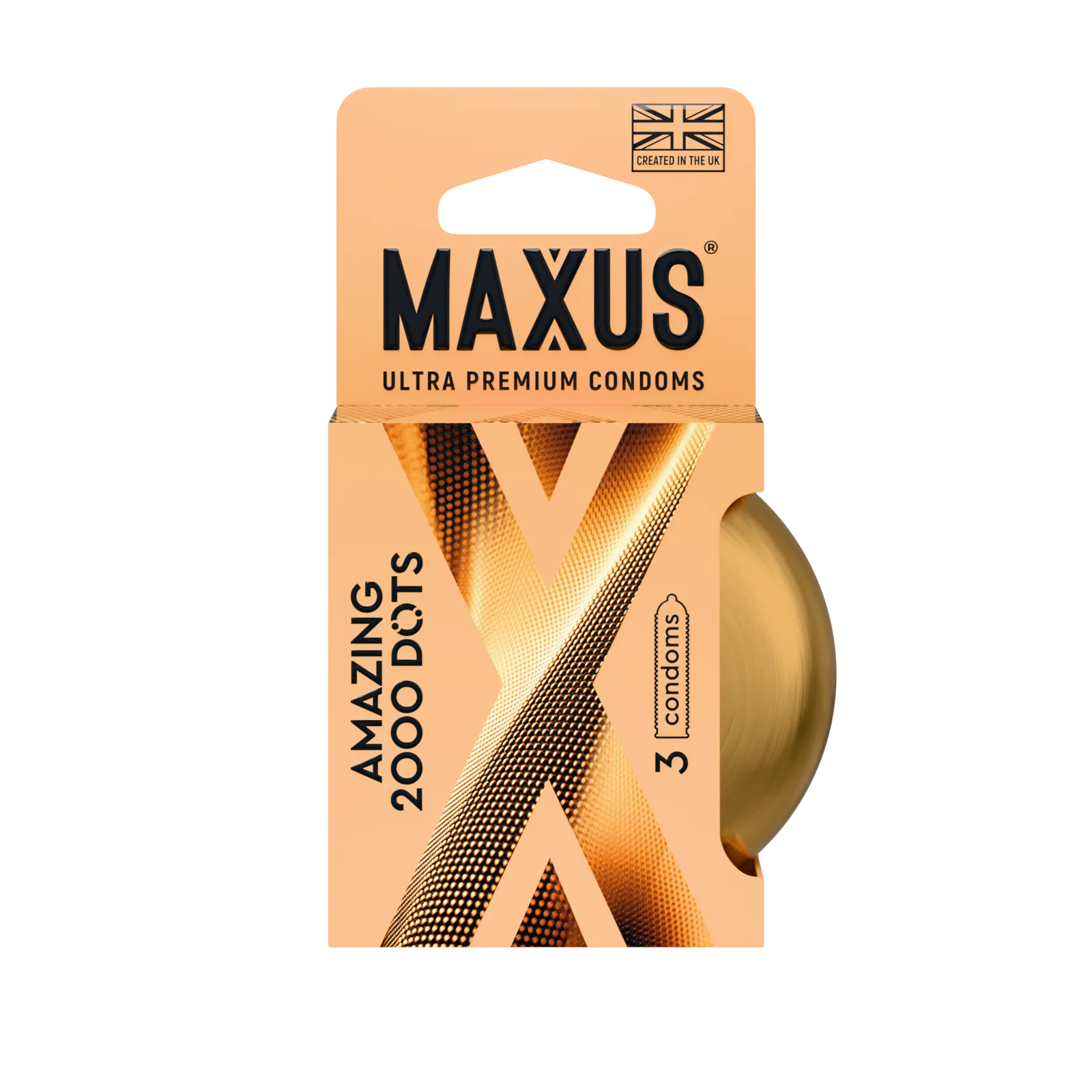Презервативы с точками Maxus Amazing 2000 Dots