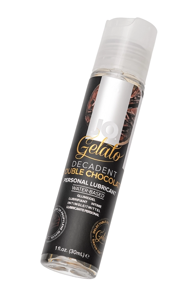 Лубрикант с ароматом шоколада JO GELATO DECADENT DOUBLE CHOCOLATE