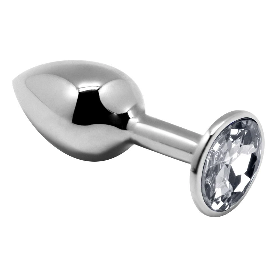Анальная втулка с кристаллом Adrien Lastic Mini Metal Butt Plug Size S