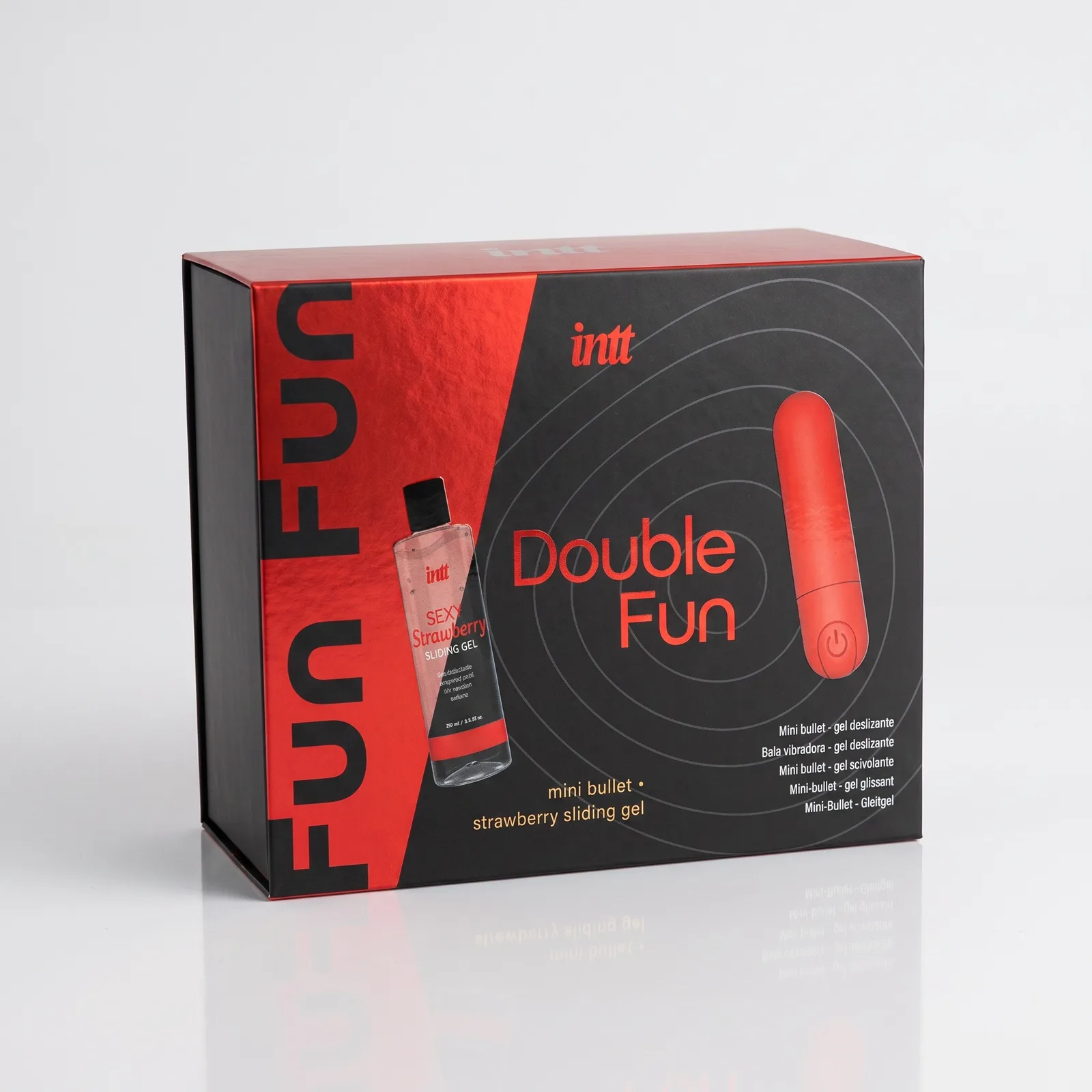 Подарочный набор с вибропулей intt Double Fun