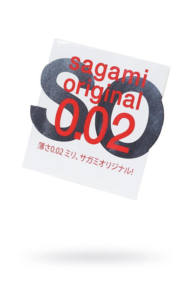 Ультратонкие презервативы Sagami Original 0.02