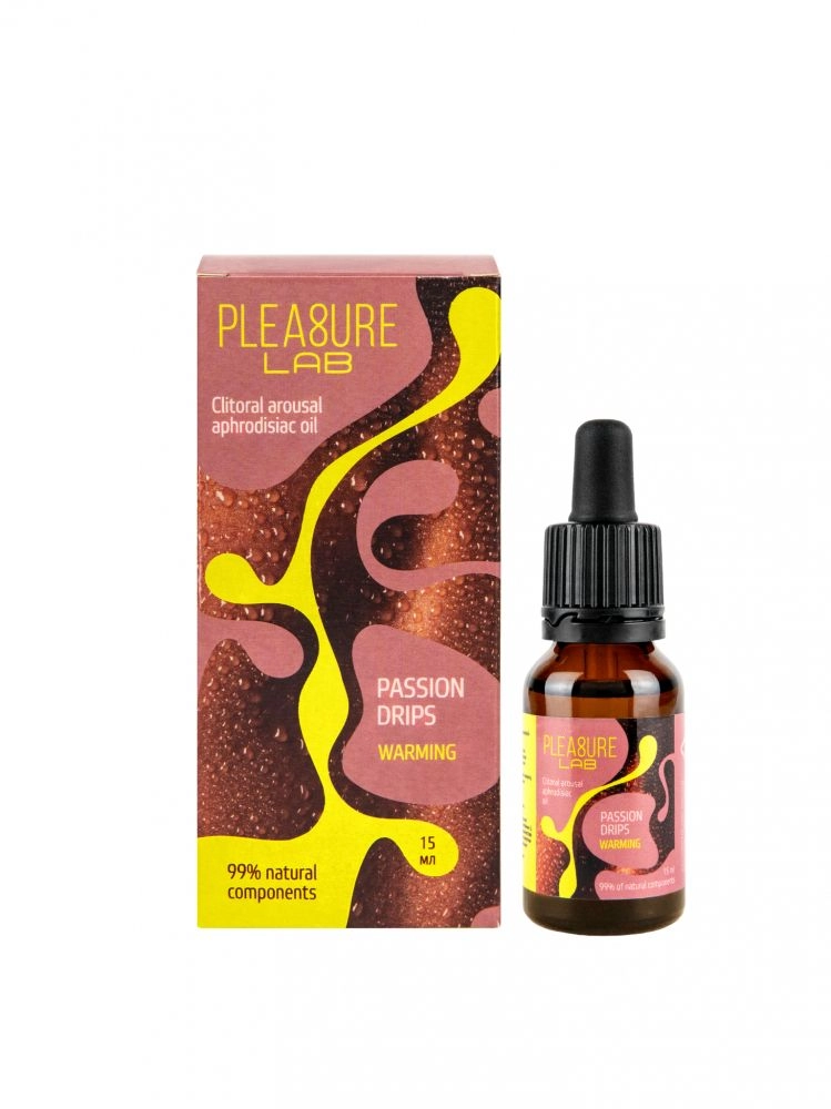 Капли с согревающим эффектом  Pleasure Lab Passion Drips Warming