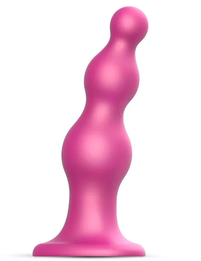 Фаллоимитатор-насадка с бусинами Strap-On-Me Dildo Plug Anal Beads