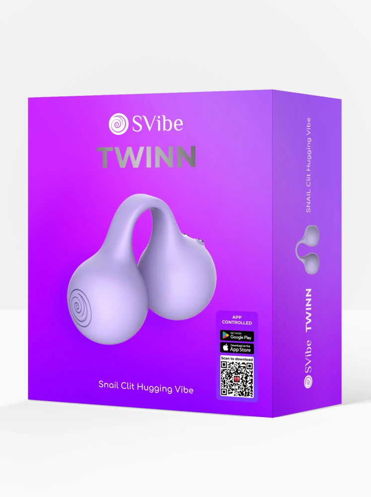 Клиторальный стимулятор с Compression Tech SVibe Twinn