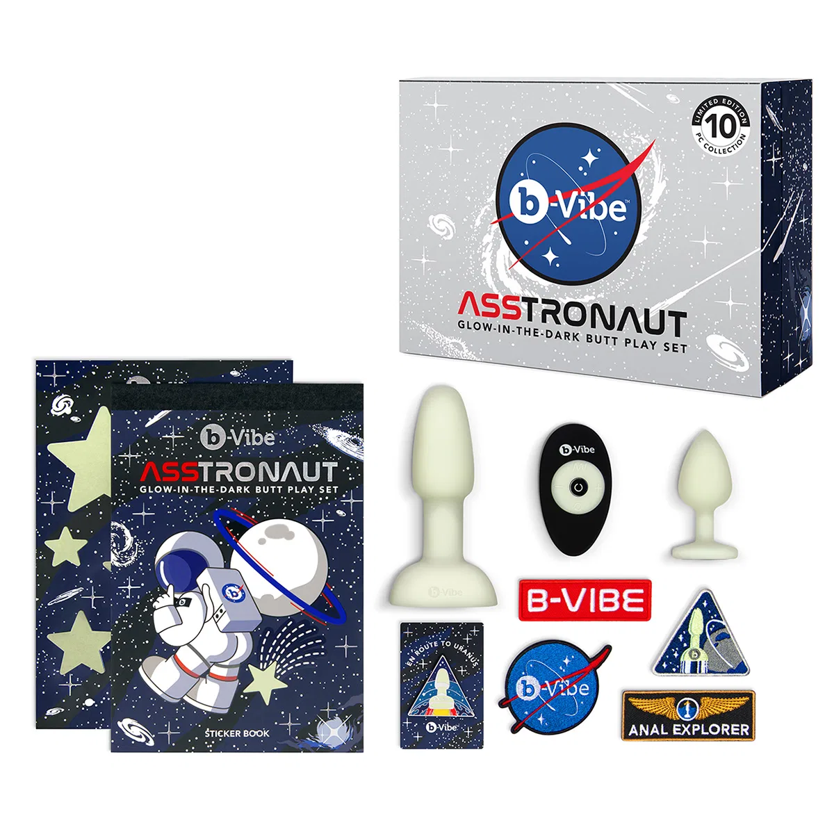 Набор анальных пробок b-Vibe ASStronaut