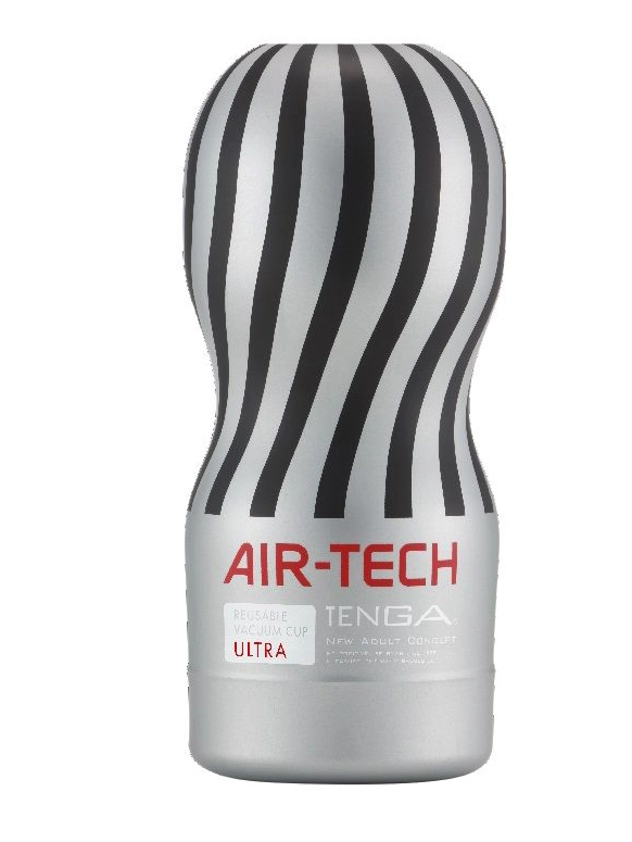 Серый мастурбатор Reusable Vacuum CUP ULTRA