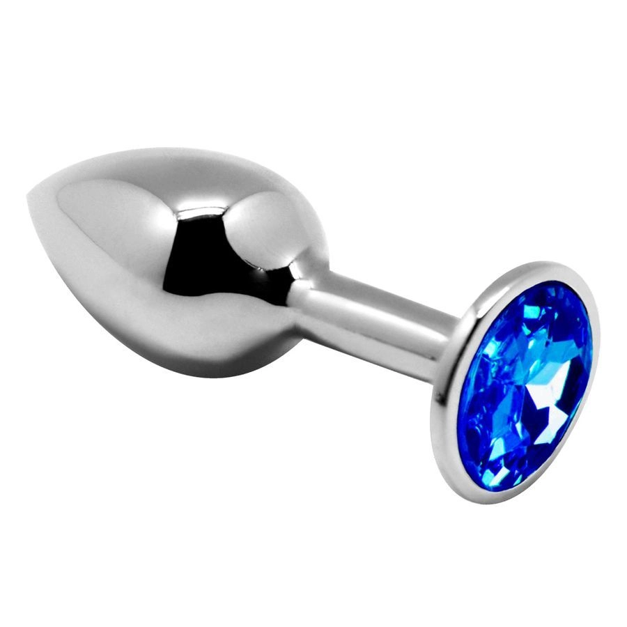 Анальная втулка с кристаллом Adrien Lastic Mini Metal Butt Plug