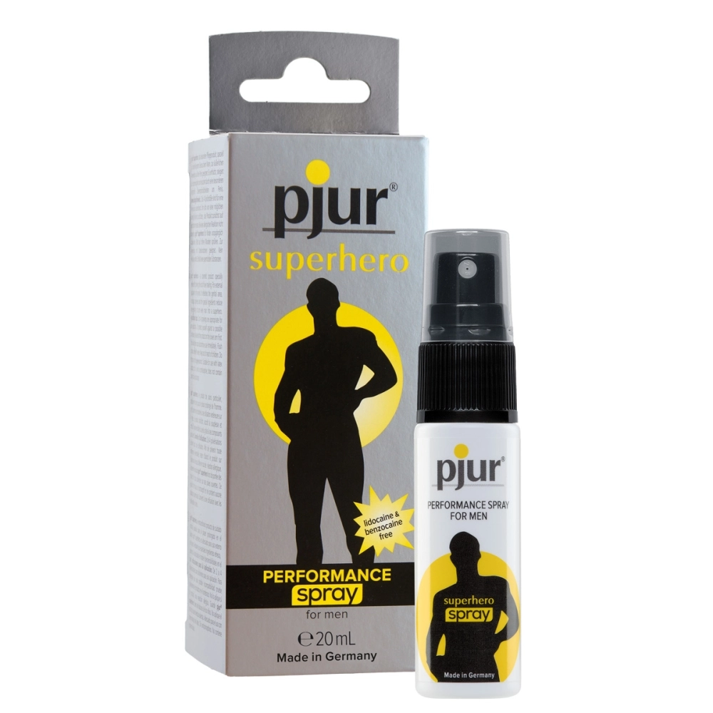 Пролонгирующий мужской спрей pjur SUPERHERO spray - 20 мл.