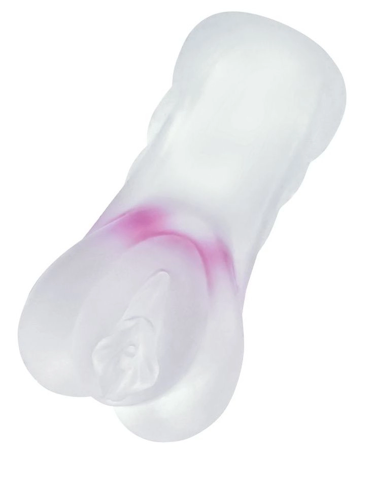 Прозрачный реалистичный мастурбатор Juicy Pussy Crystal Rose