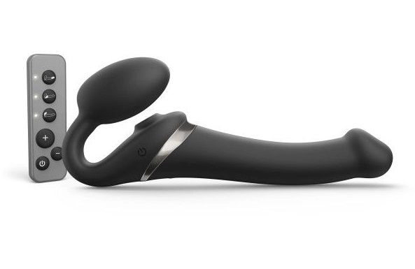 Безремневой страпон с клиторальной стимуляцией Strap-on-me Multi Orgasm