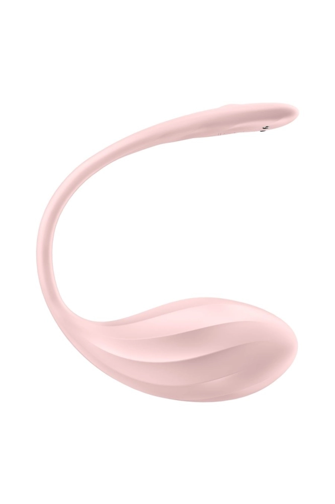 Виброяйцо Satisfyer Ribbed Petal Connect App