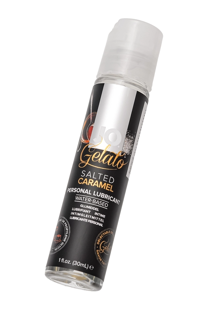 Лубрикант с ароматом солёной карамели JO GELATO SALTED CARAMEL