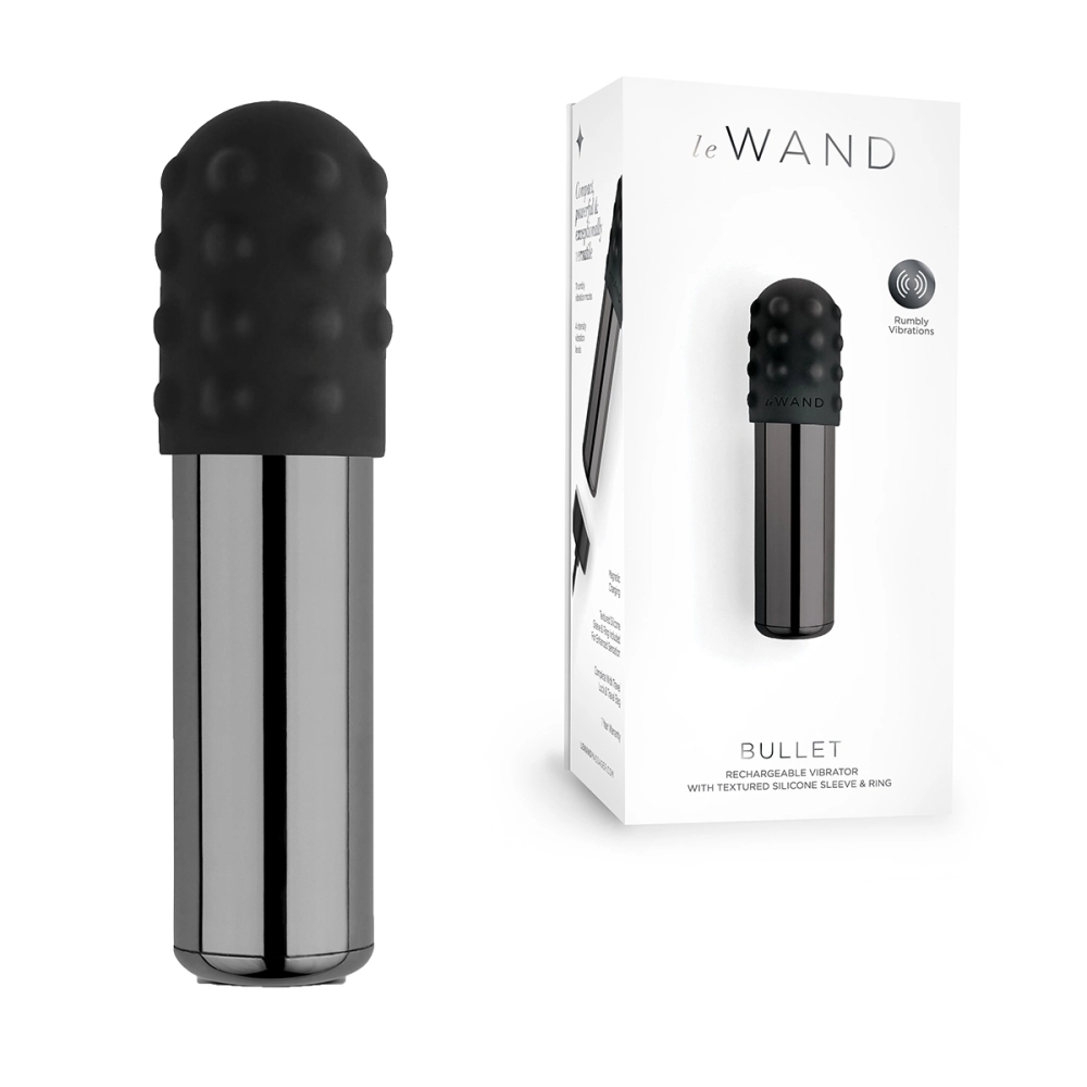 Вибропуля Le Wand Bullet с 2 нежными насадками