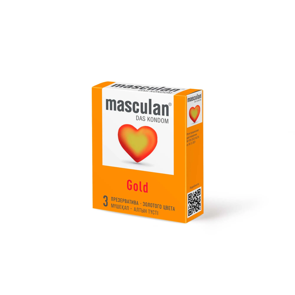 Презервативы с ароматом ванили Masculan Gold