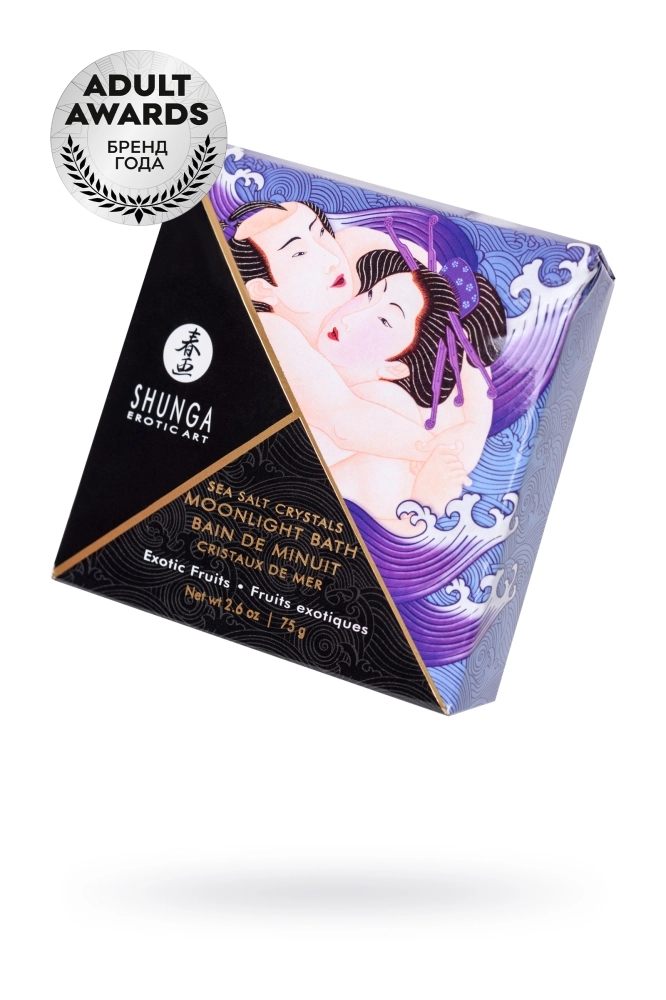 Соль Мёртвого моря Shunga Oriental Crystals с ароматом экзотических фруктов
