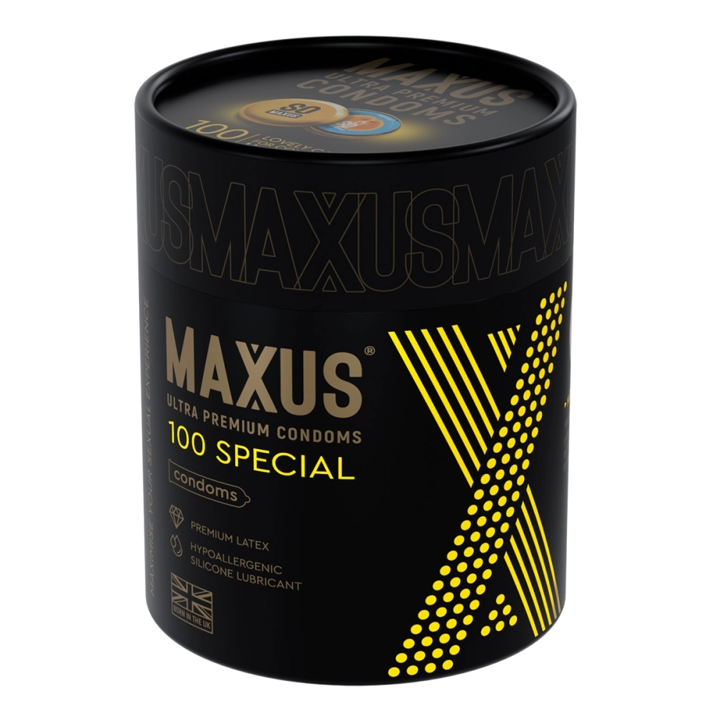 Презервативы MAXUS Special с точками и рёбрами
