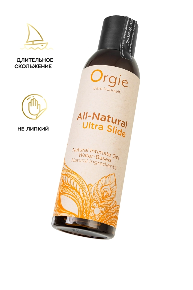 Интимный гель Orgie ALL-NATURAL ULTRA SLIDE 150мл