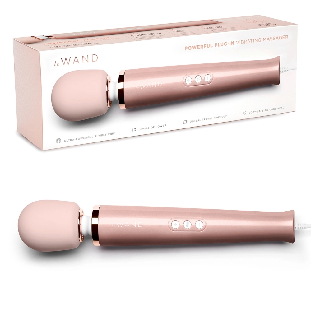 Проводной ванд-вибратор Powerful plug-in Le Wand