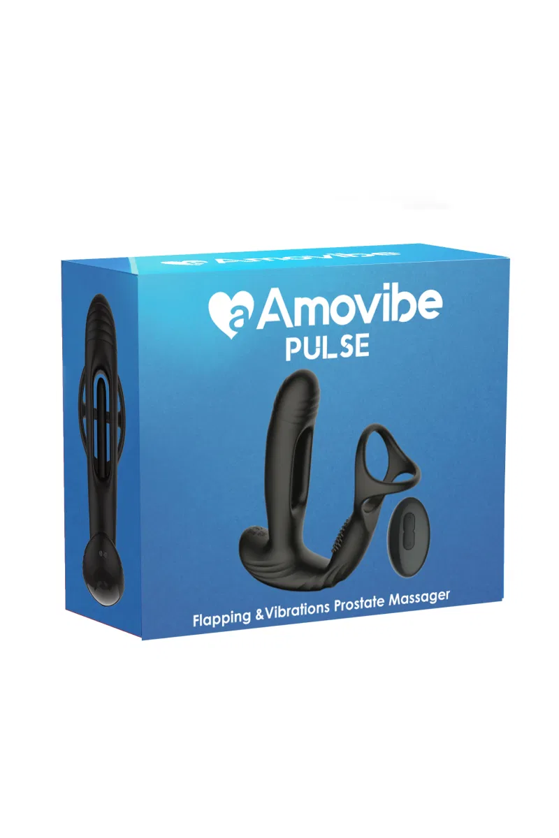 Массажёр простаты с осцилляцией Amovibe Pulse