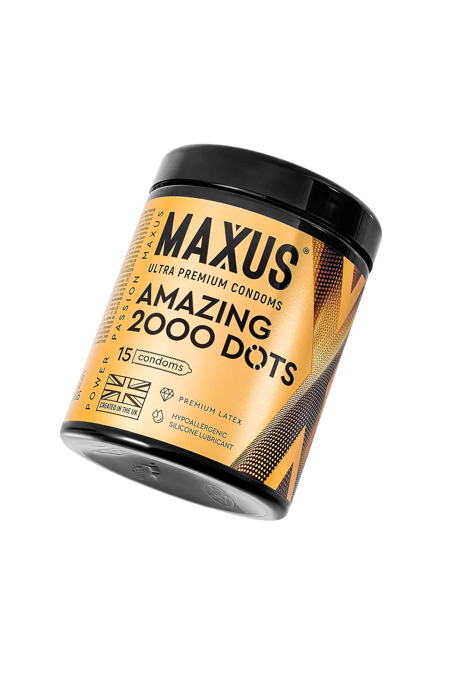 Презервативы с точками Maxus Amazing 2000 Dots