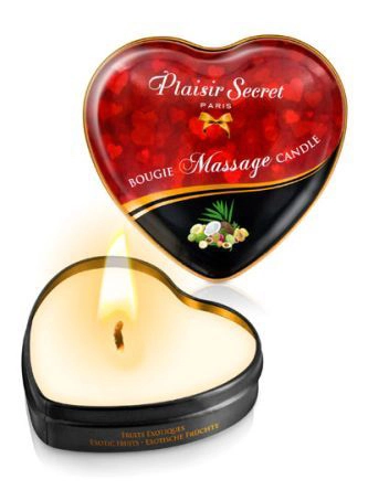 Массажная свеча с ароматом экзотических фруктов Bougie Massage Candle - 35 мл.