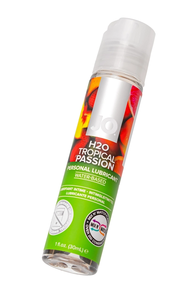 Лубрикант на водной основе с ароматом тропических фруктов JO Flavored Tropical Passion
