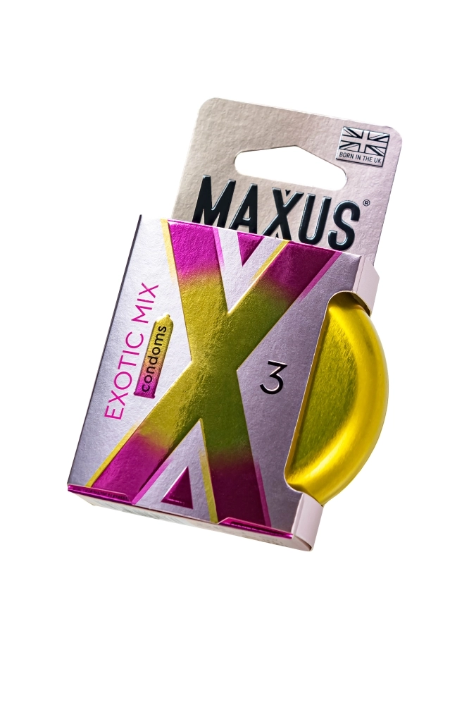 Презервативы Maxus Exotic Mix, ароматизированные