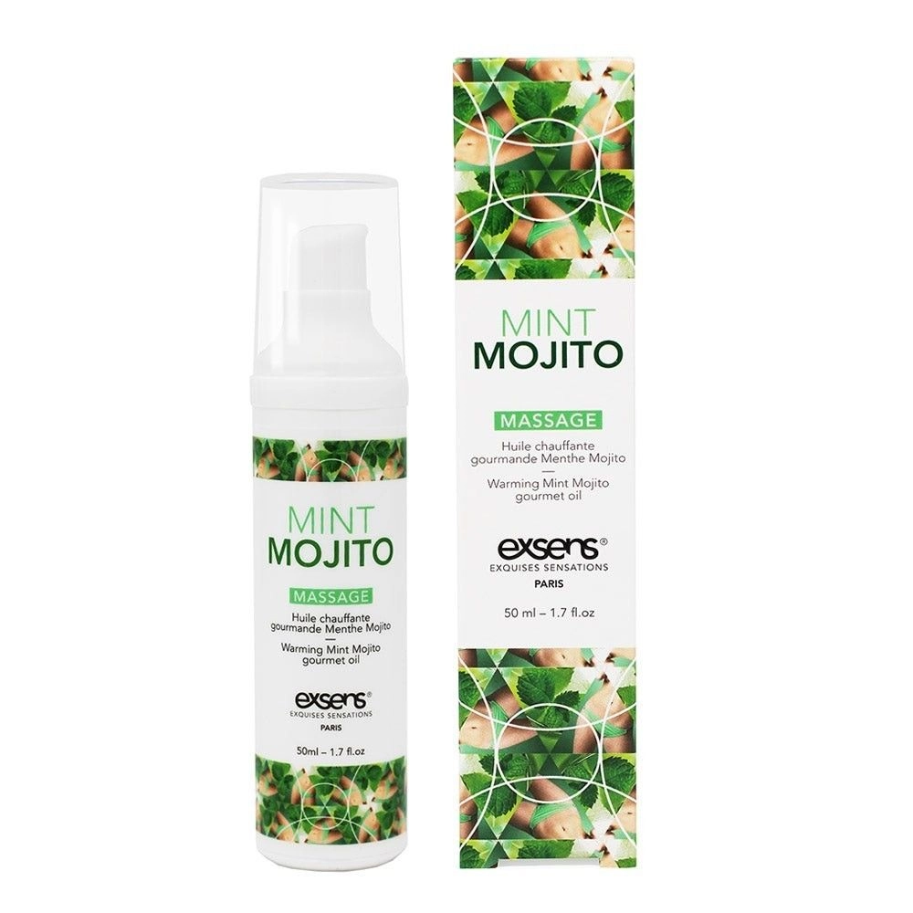 Разогревающее массажное масло Exsens Mint Mojito