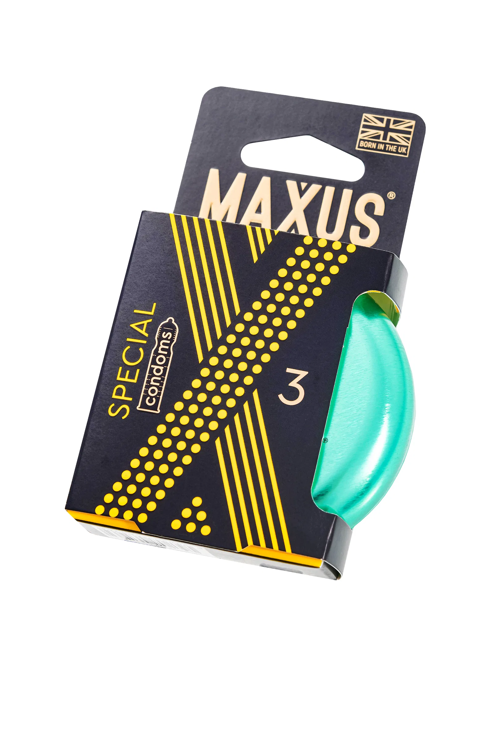 Презервативы MAXUS Special с точками и рёбрами