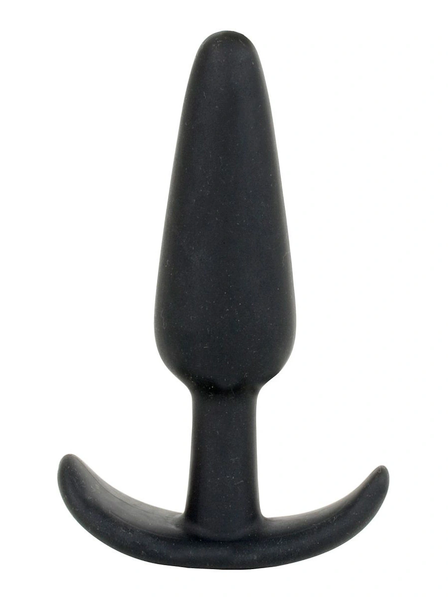 Анальная пробка для ношения Mood Naughty 3  Silicone - 7,6 см.