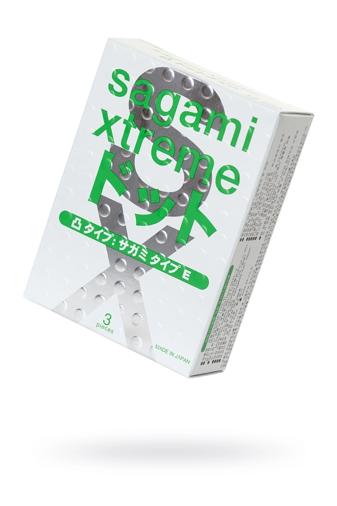 Презервативы с точками Sagami Xtreme Type-E