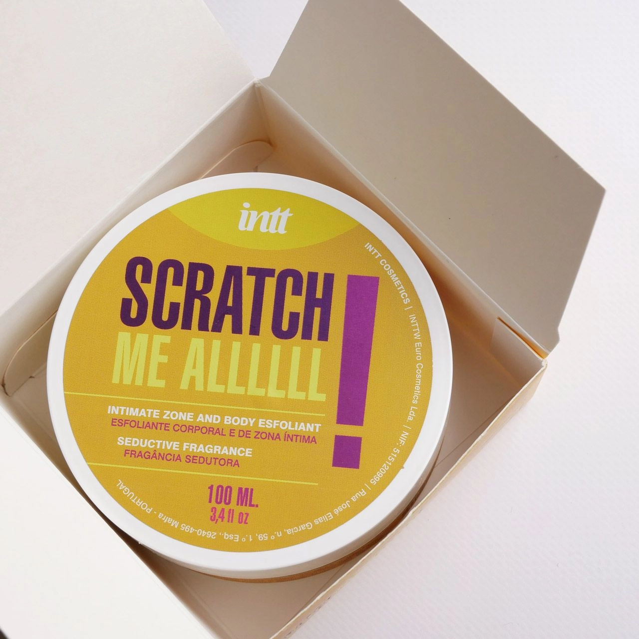 Скраб для тела intt Scratch Me