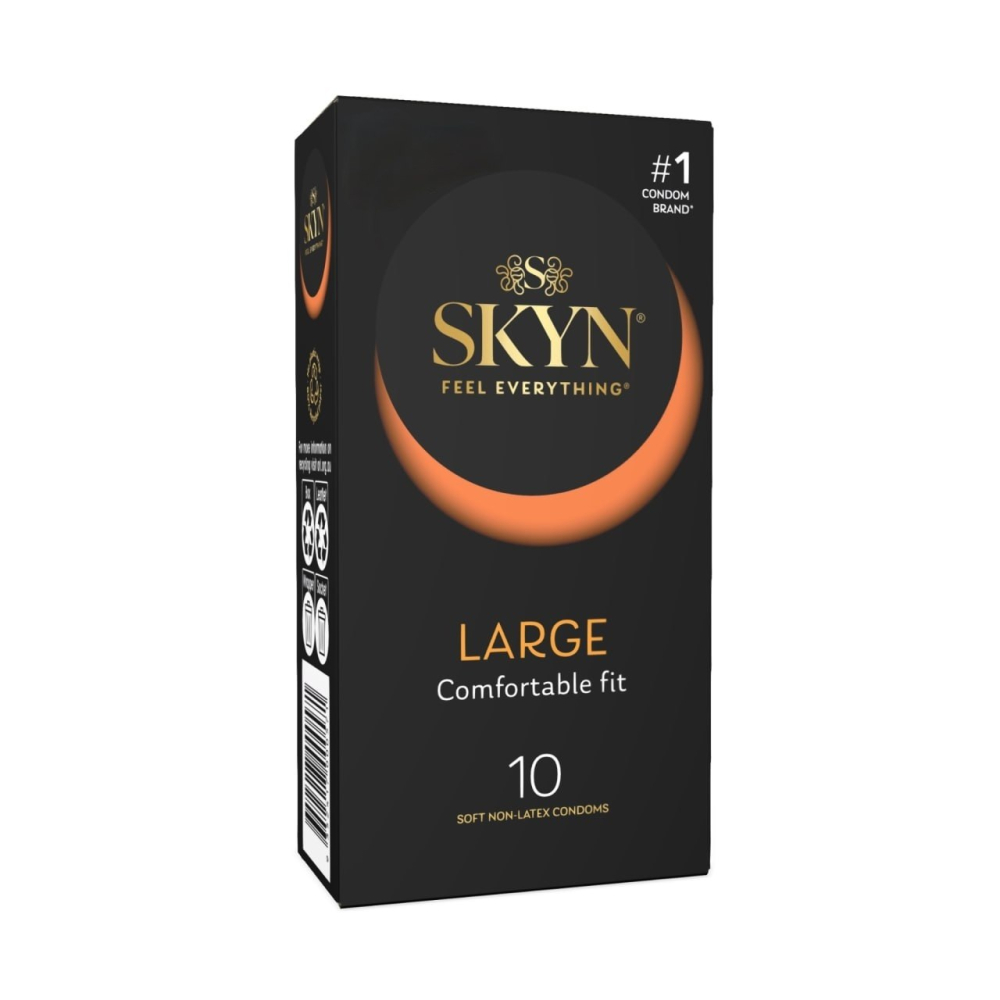 Презервативы увеличенного размера из синтетического латекса Skyn Large