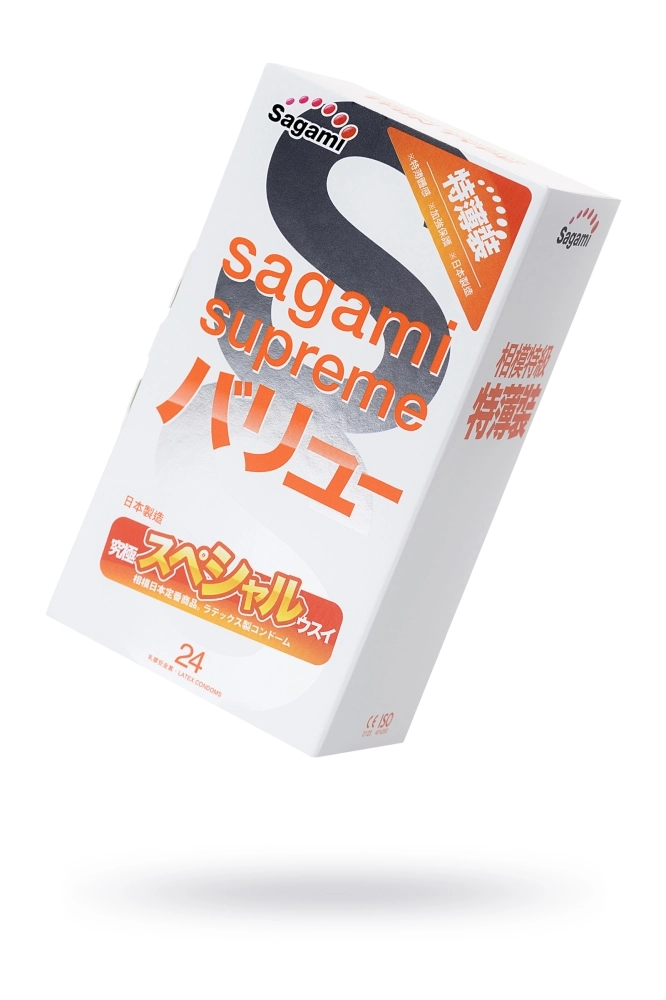 Ультратонкие латексные презервативы Sagami Xtreme Superthin