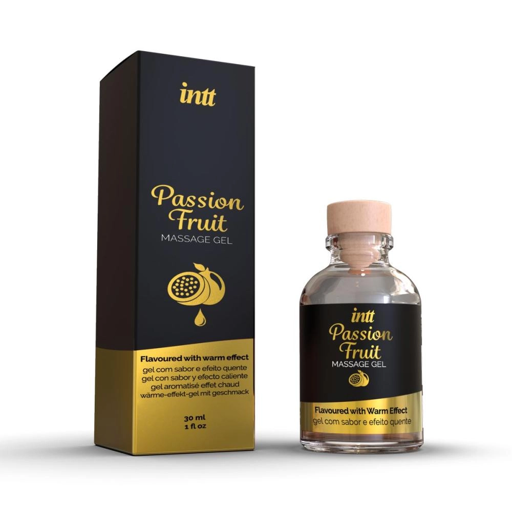 Съедобный массажный гель для оральных ласк intt Massage Gel