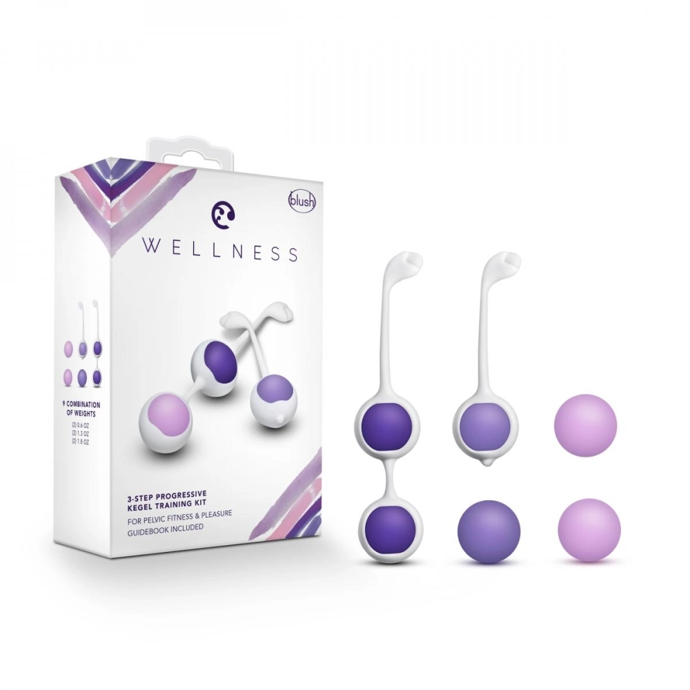 Тренировочный набор для вагины Wellness Kegel Training Kit для женщин