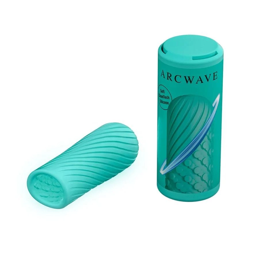 Синий двусторонний мастурбатор Arcwave Ghost Pocket Stroker