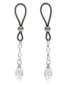 Подвески на соски с прозрачными капельками Non-Piercing Nipple Jewelry Crystal Teardrop