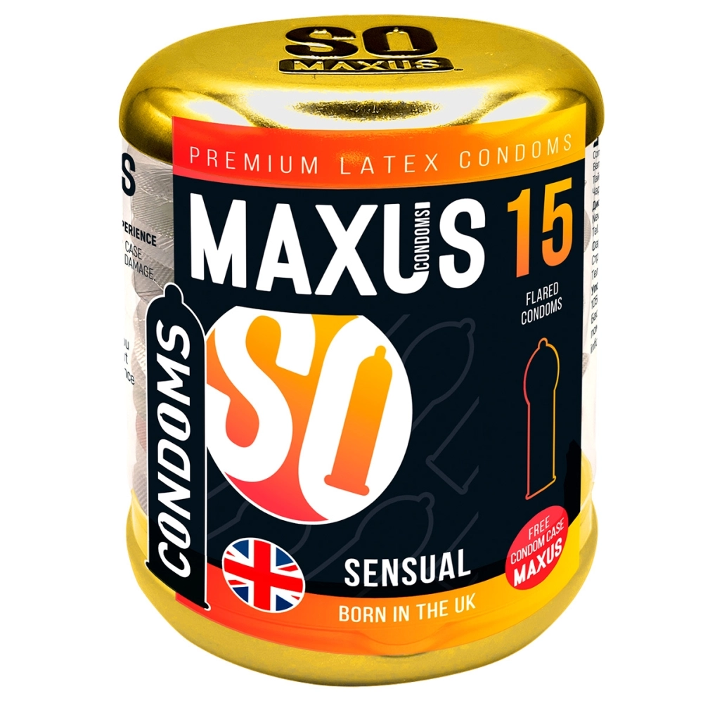 Презервативы Maxus Sensual анатомические