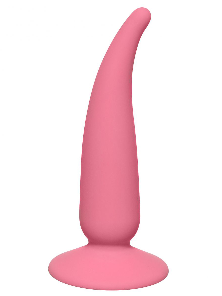 Розовая анальная пробка P-spot Teazer Pink - 12,2 см.