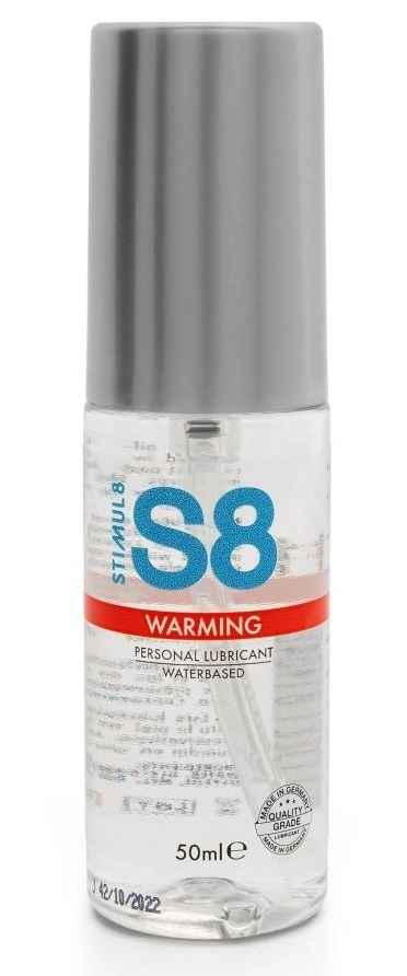 Согревающий лубрикант на водной основе Stimul8 Warming Lube