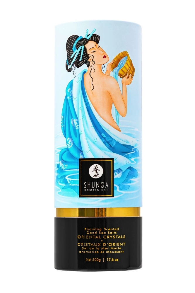 Соль Мёртвого моря Shunga Oriental Crystals с ароматом океанского бриза