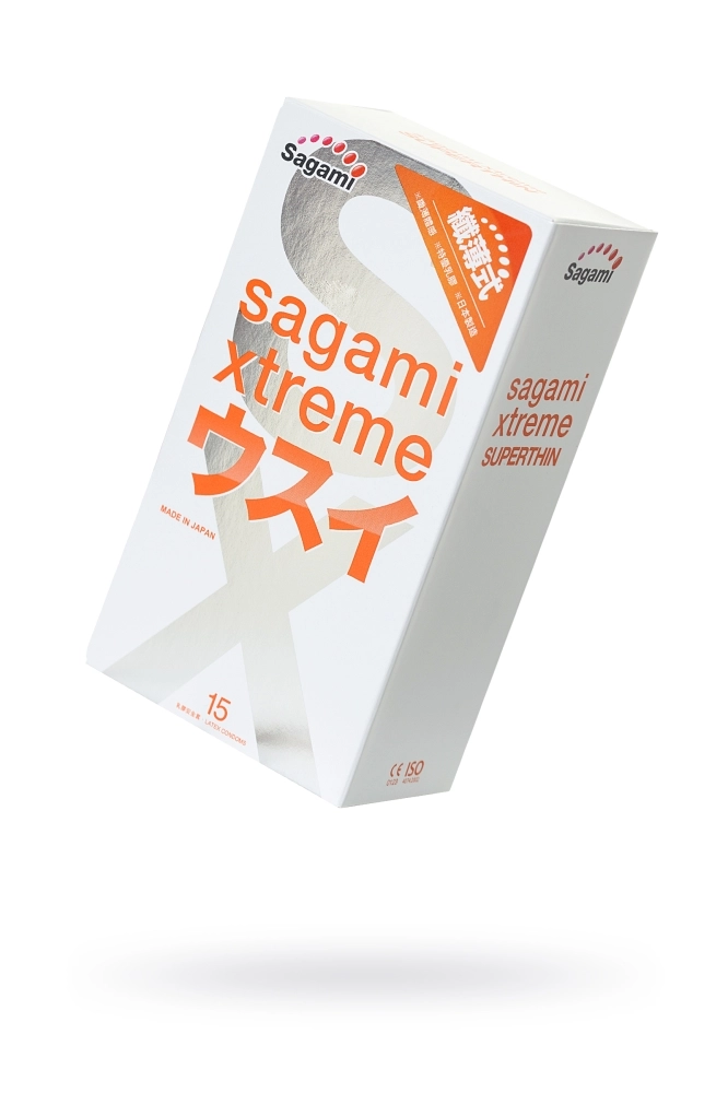 Ультратонкие латексные презервативы Sagami Xtreme Superthin