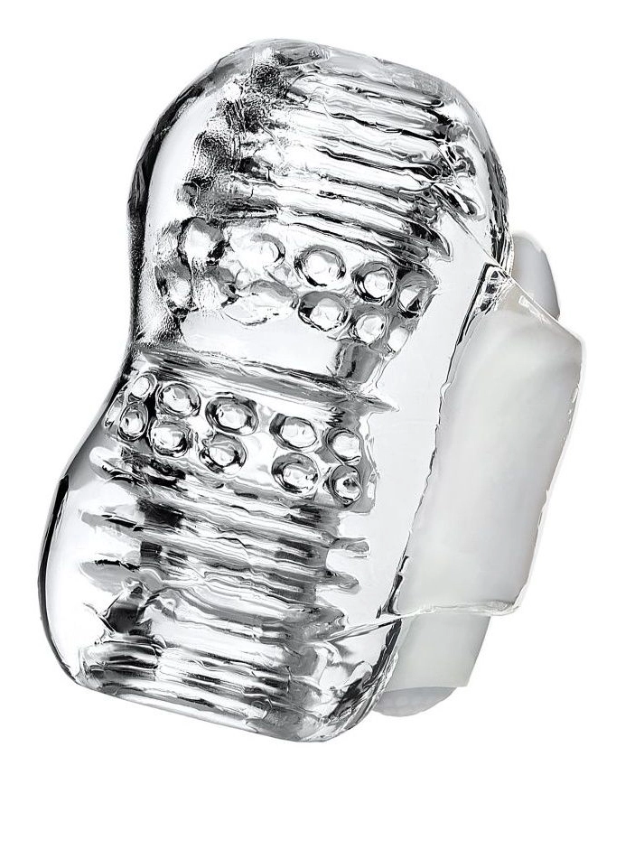 Прозрачный мастурбатор Lingam Khani