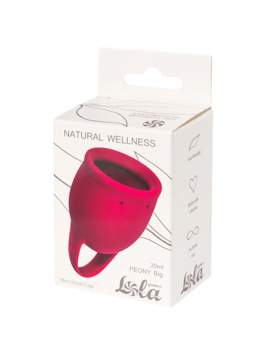Менструальная чаша 20 мл  Lola Games Natural Wellness