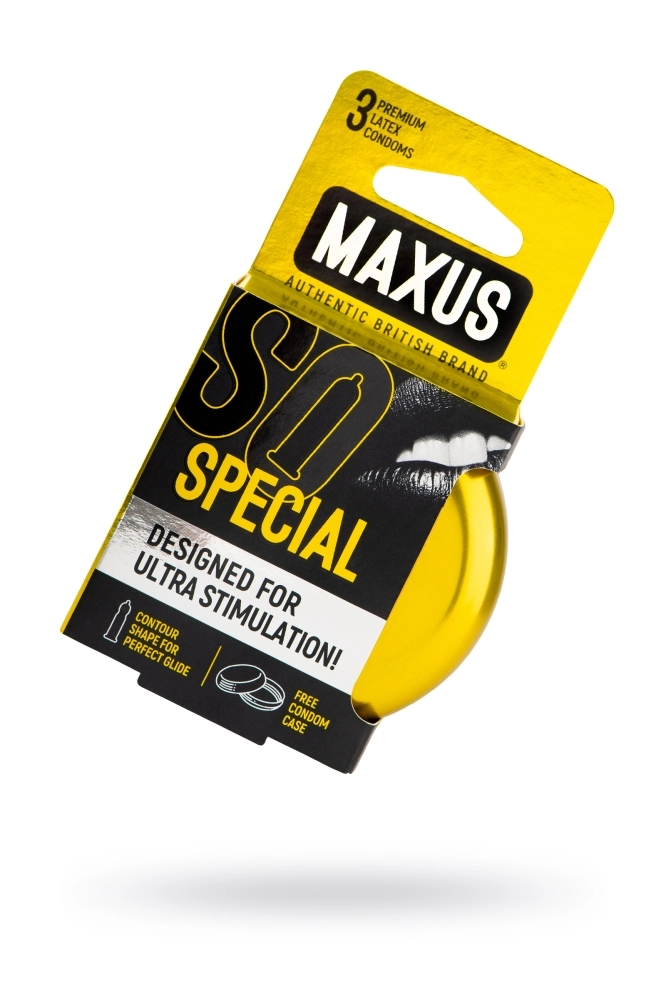 Презервативы MAXUS Special с точками и рёбрами